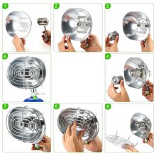 Горелка газовая BRS-H22 Silver