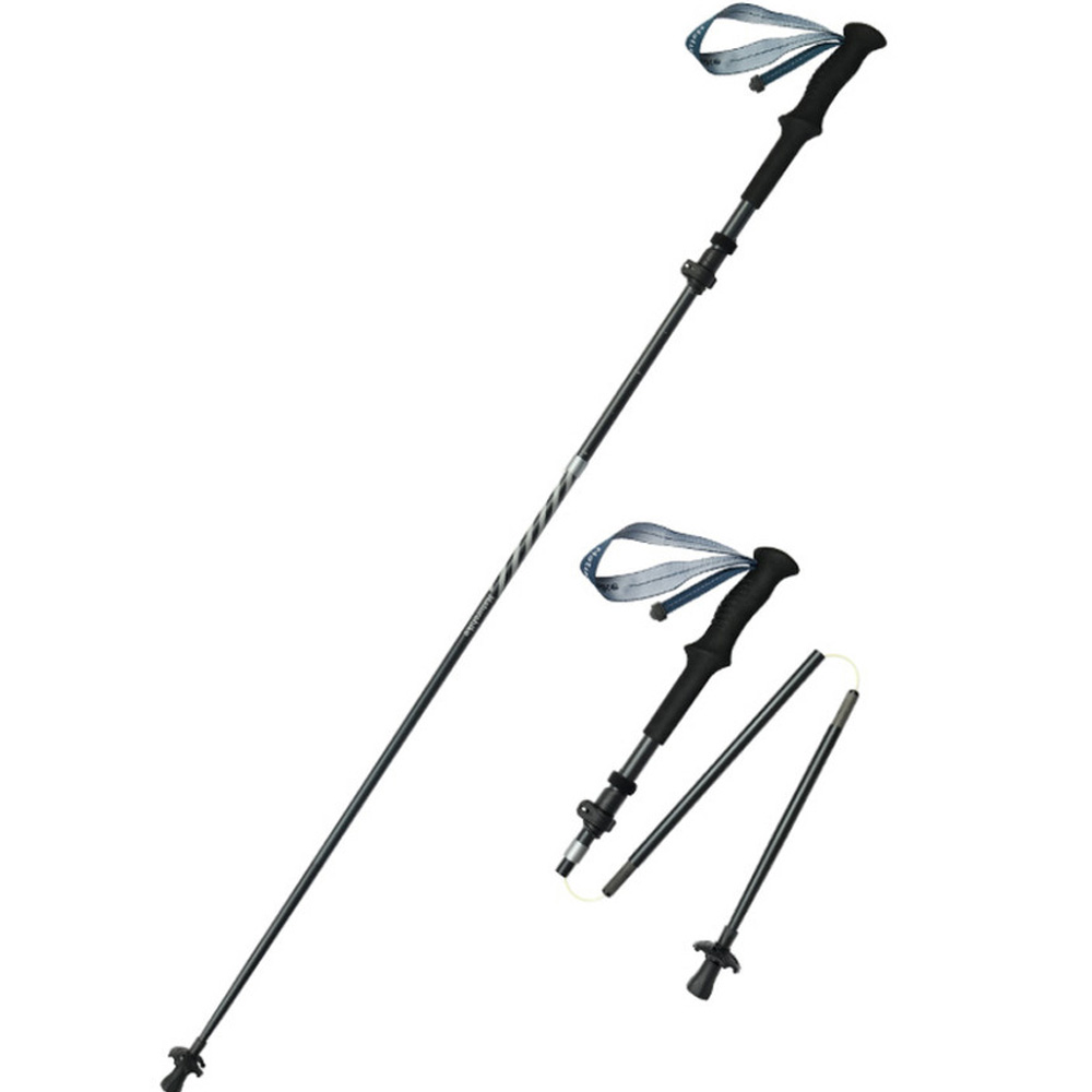 Трекинговая палка NATUREHIKE CNK2450DS013 115-135 см Вlack (6975641883920)
