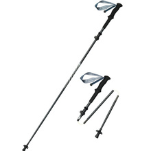 Трекинговая палка NATUREHIKE CNK2450DS013 115-135 см Вlack (6975641883920)