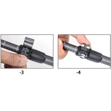 Трекинговая палка NATUREHIKE NH17D017-D 56-120 см Black (6927595754634) Трекинговая палка NATUREHIKE NH17D017-D 56-120 см Black (6927595754634)