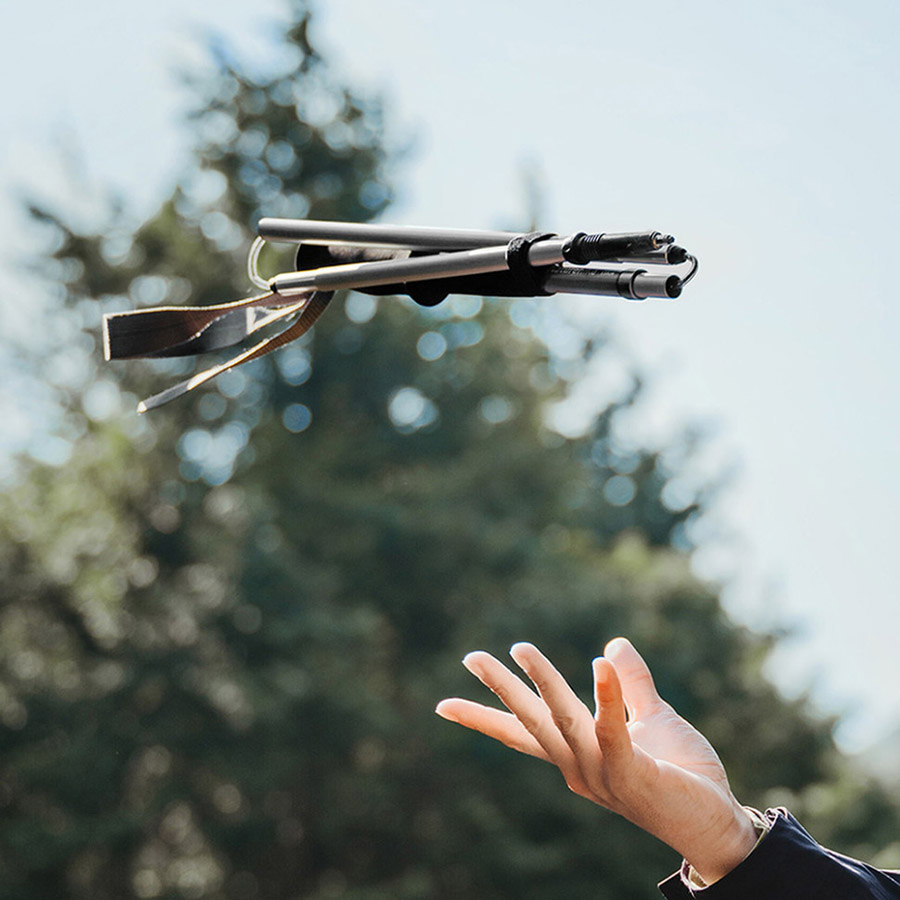 Зовнішній вигляд Трекінгова палиця NATUREHIKE CNK2450DS016 35-110 см Purple (6927595777718)