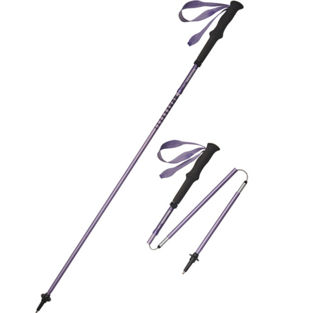 Трекінгова палиця NATUREHIKE CNK2450DS016 35-110 см Purple (6927595777718)
