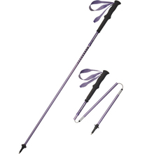 Трекінгова палиця NATUREHIKE CNK2450DS016 37-120 см Purple (6927595777701)