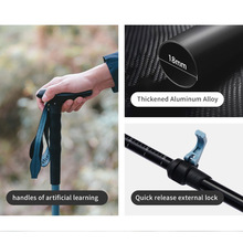 Трекинговая палка NATUREHIKE CNK2550DS012 61-125 см Blue (6977465869241) Трекинговая палка NATUREHIKE CNK2550DS012 61-125 см Blue (6977465869241)