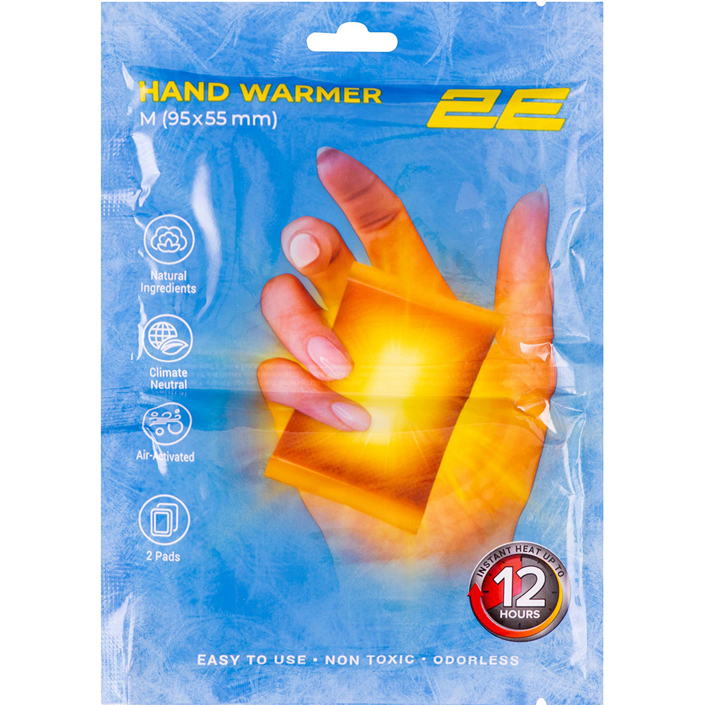 rest 2E Хімічна грілка для рук розмір М (95х55 мм), до 12 годин - 10 пар Количество 20