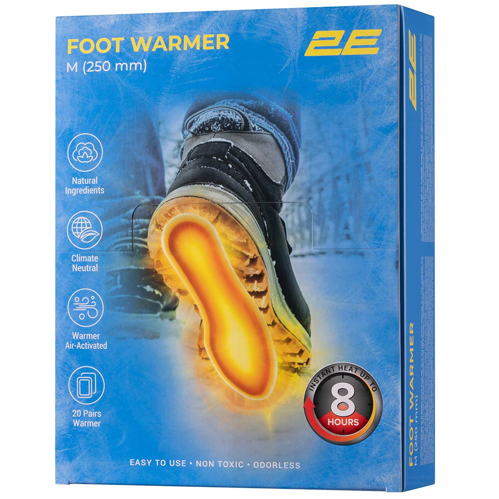 Грелка для ног 2E M 250 мм (2E-NAFW8M-DB)