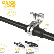 Трекінгові палиці VIPOLE Vipole Fuji Cork 130 DLX Grey (S25 40)