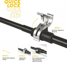 Трекінгові палиці VIPOLE Vipole Approach Long Carbon 130 DLX Grey (S25 42)