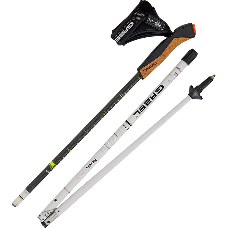 Трекінгові палиці GABEL Nordic Revo Alu Carbon (7009351340000) Кількість 2