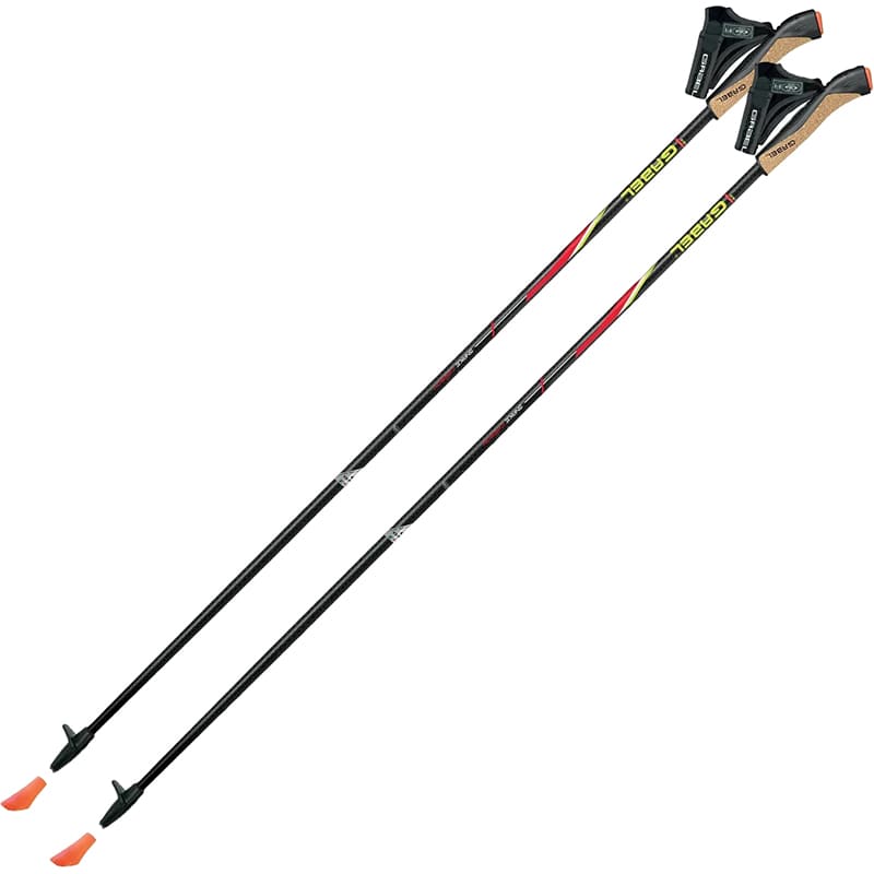 Трекінгові палиці GABEL FX-75 Snake Carbon 135 Dual Spike (7008351011350)