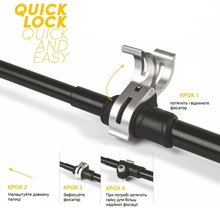 Палиці для скандинавської ходьби VIPOLE Vipole Treveller Carbon 130 DLX (S25 35)