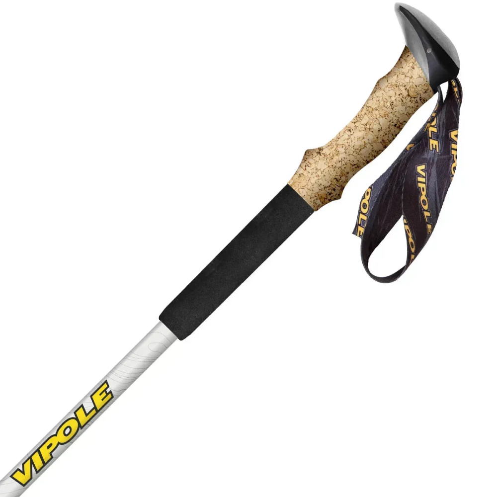 Треккинговые палки VIPOLE Vipole Base Camp Cork DLX White (S25 06) Комплектация Палки 2 шт; Съемное кольцо специальной формы 54 мм 2шт; Резиновая защитная насадка 2 шт; Чехол