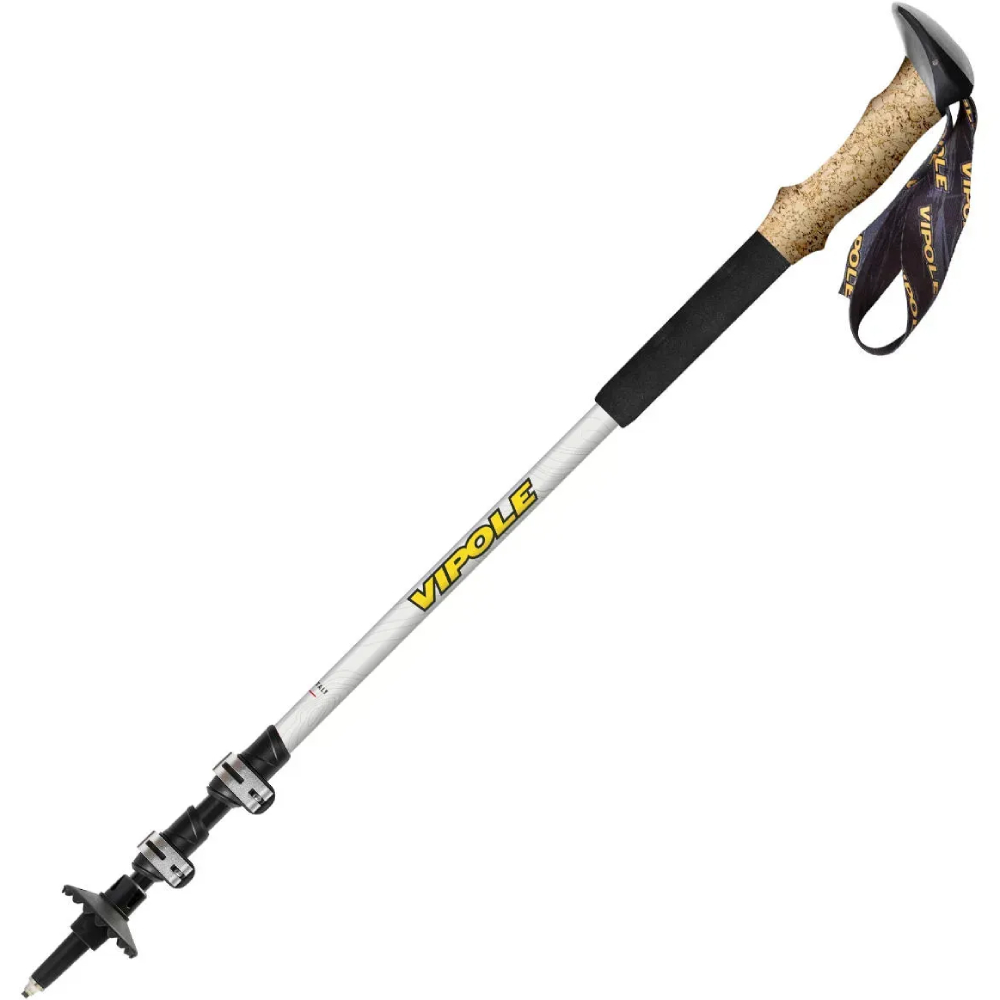 Треккинговые палки VIPOLE Vipole Base Camp Cork DLX White (S25 06) Чехол True