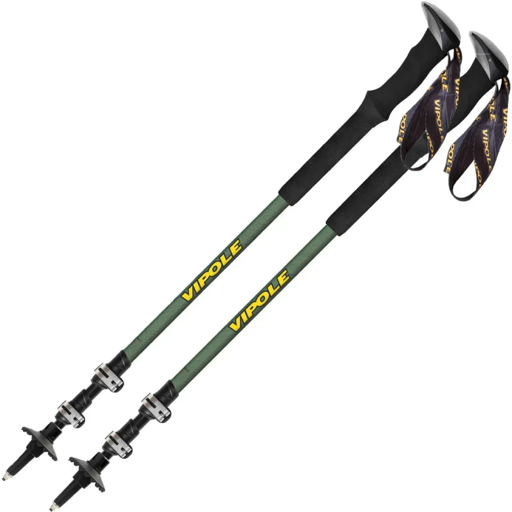Треккинговые палки VIPOLE Vipole Base Camp Green DLX (S25 07)