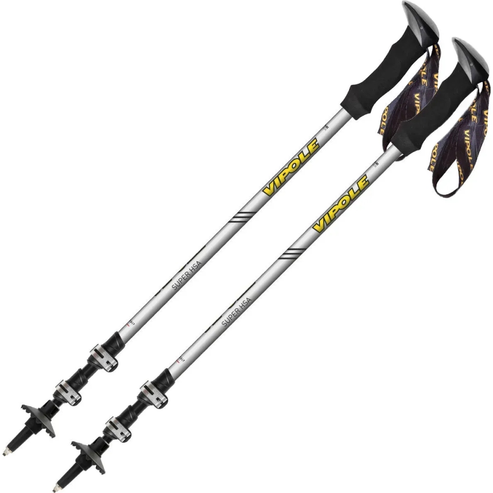 Треккинговые палки VIPOLE Vipole Super HSA AS DLX Gray (S25 17)