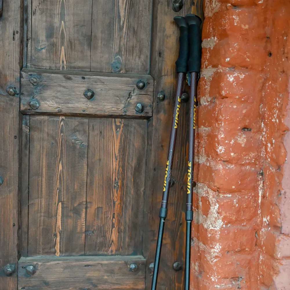 Изображение Треккинговые палки VIPOLE Vipole Trango Brown (S25 15)