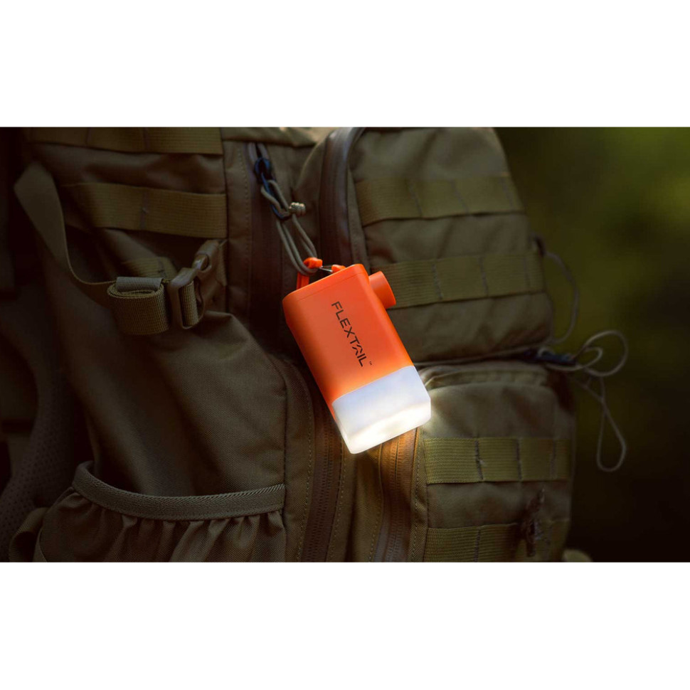 Зображення Насос-ліхтар-powerbank FLEXTAIL Max Pump 2 Plus Orange (MP2PL4800-OG-i)