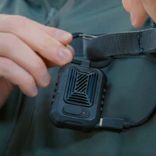 Портативный фумигатор кемпинговый FLEXTAIL Light Repel Black (LR-BK-i)