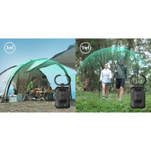 Портативный фумигатор кемпинговый FLEXTAIL Light Repel Black (LR-BK-i)