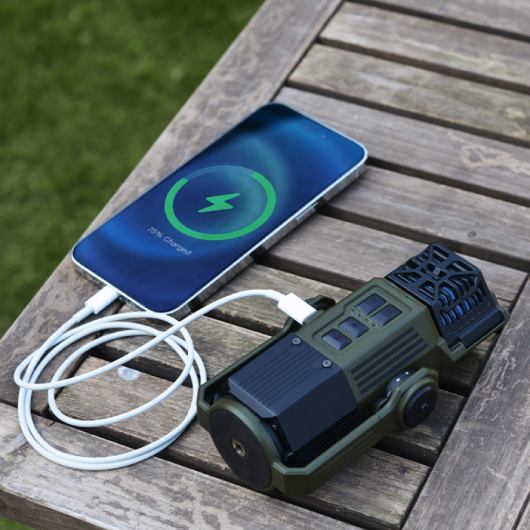 Фумигатор-фонарь-Powerbank FLEXTAIL Evo Repel Black (6975755960319) Цвет черный