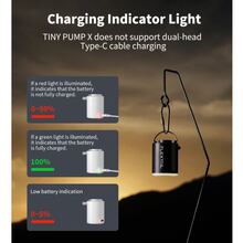 Насос-фонарь кемпинговый FLEXTAIL Tiny Pump Х Orange (6975755964379)