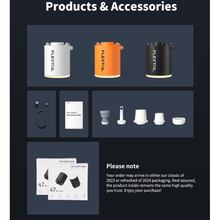 Насос-фонарь кемпинговый FLEXTAIL Tiny Pump Х Orange (6975755964379)