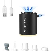 Насос-фонарь кемпинговый FLEXTAIL Tiny Pump Х Black (6975755964355)