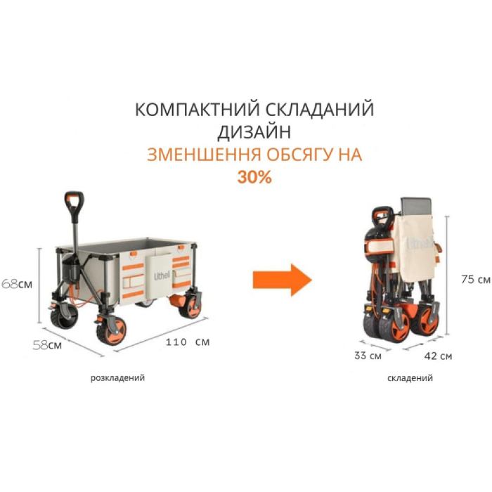 Фото Візок транспортний LITHELI U20HW03-0U213