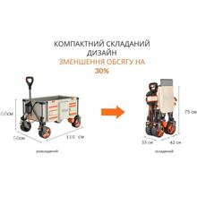 Візок транспортний LITHELI U20HW03-0U213