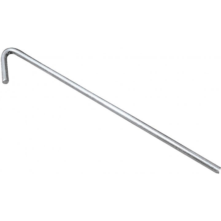 

Колышки HIGH PEAK Steel Pin Peg 18 см 10 шт Silver 42207 (928993), Кілки Steel Pin Peg 18 см 10 шт. Silver (42207)