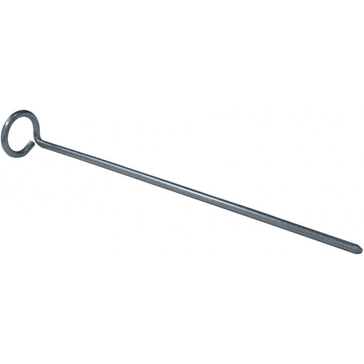 

Колышки HIGH PEAK Steel Round Peg 20 см 6 шт Silver 42213 (928997), Кілки Steel Round Peg 20 см 6 шт. Silver (42213)