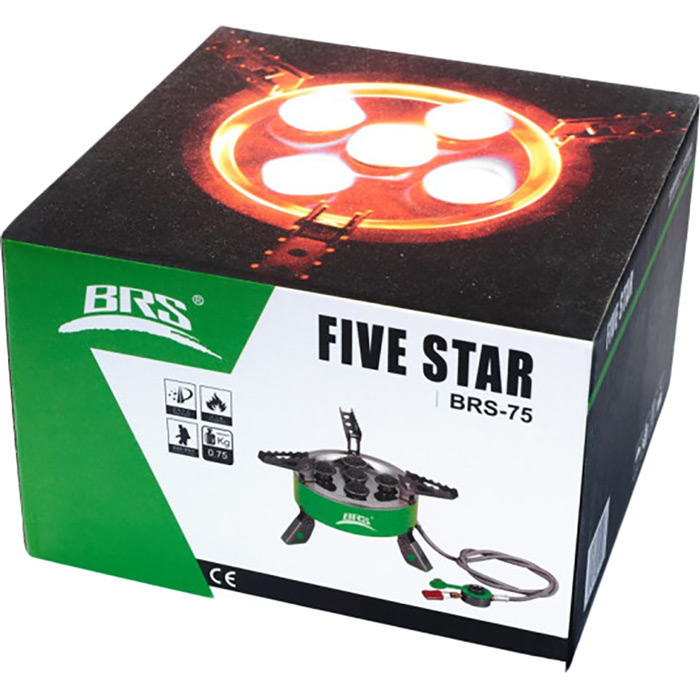 Фото Пальник газовий BRS BRS-75 Green