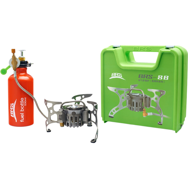 Фото Пальник мультипаливний BRS BRS-8B Silver