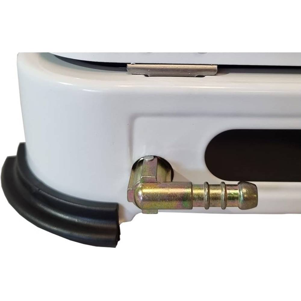 Портативна газова плита KEMPER 1200 ВТ (104980) Комплектація газова плитка (редуктор та картридж купується окремо), інструкція, штуцер для шланга.