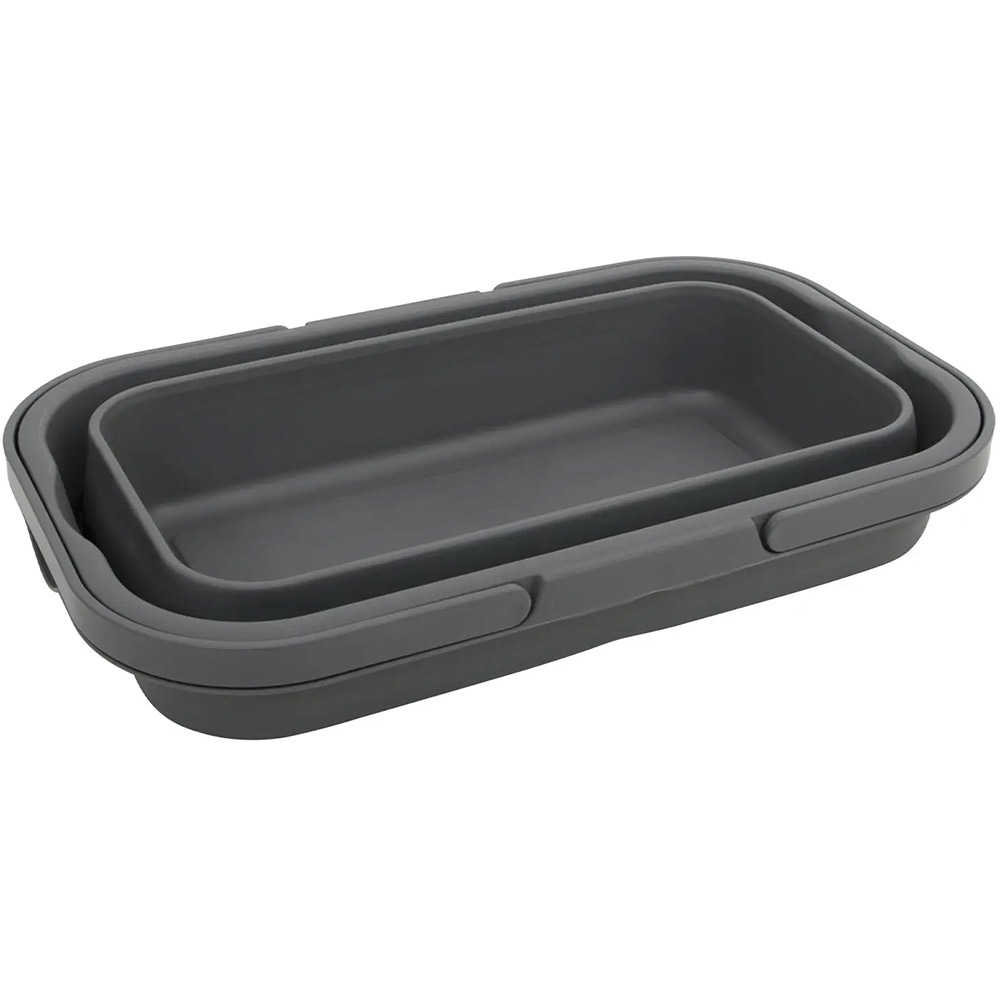 Кошик BO-CAMP складаний Foldable Box With table Top 17L Grey (6303695) Обсяг 17
