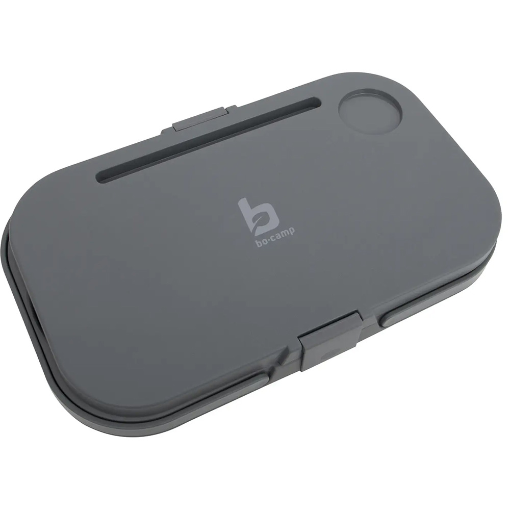 Зовнішній вигляд Кошик BO-CAMP складаний Foldable Box With table Top 17L Grey (6303695)