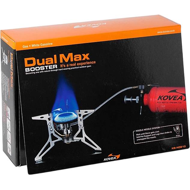 Зовнішній вигляд Мультипаливний пальник KOVEA Booster DUAL MAX KB-N0810 (8806372095123)