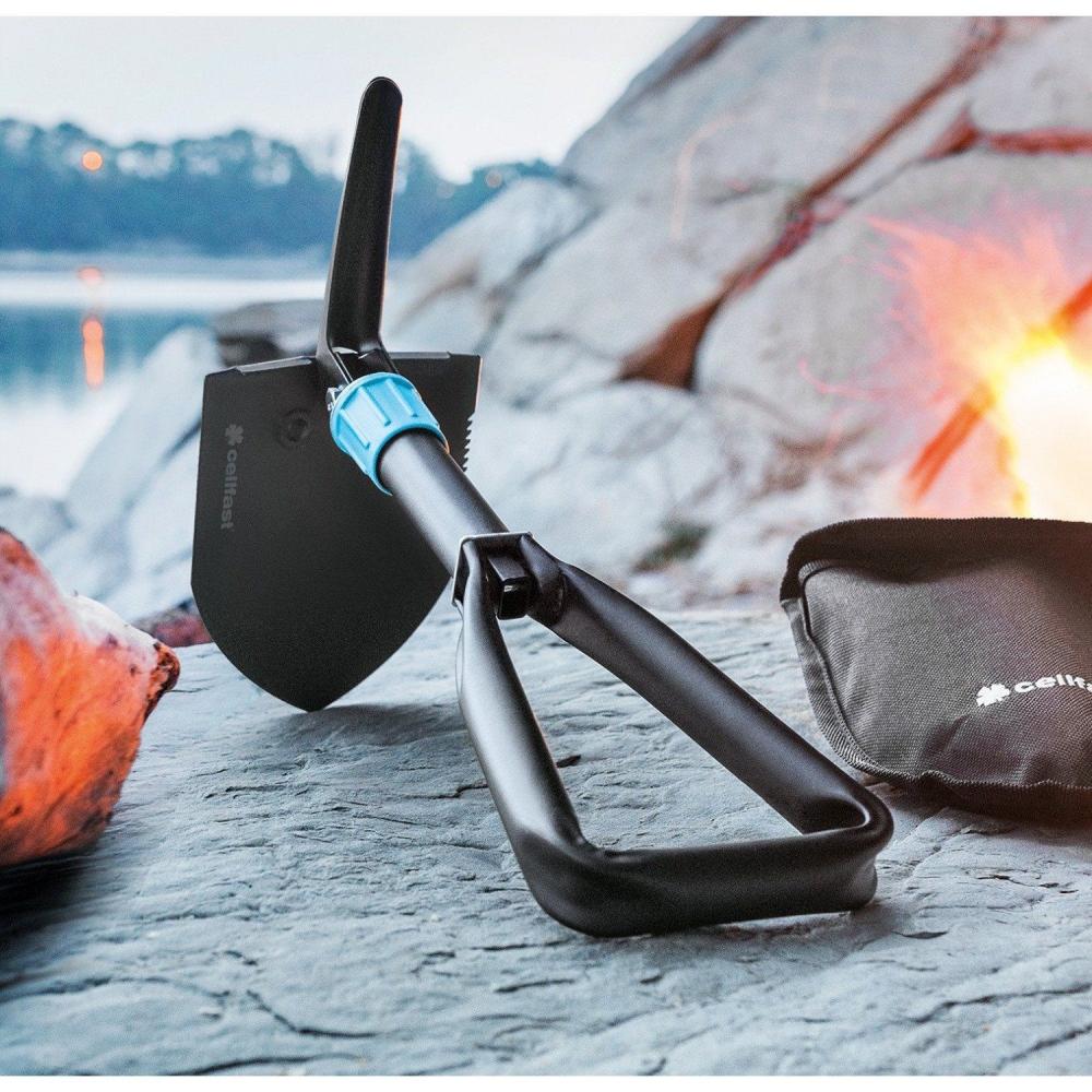 Заказать Складная лопата CELLFAST IPRO с киркой (40-007)