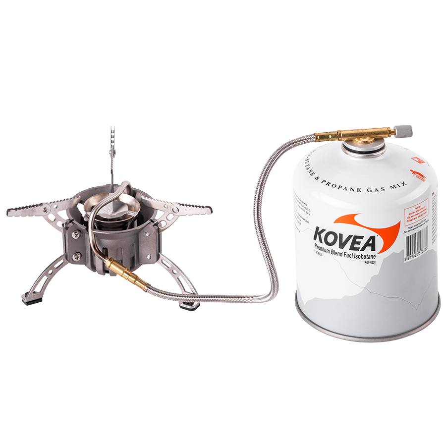 Мультитопливная горелка KOVEA Booster +1 KB-0603 (8809000501355) Цвет нержавеющая сталь