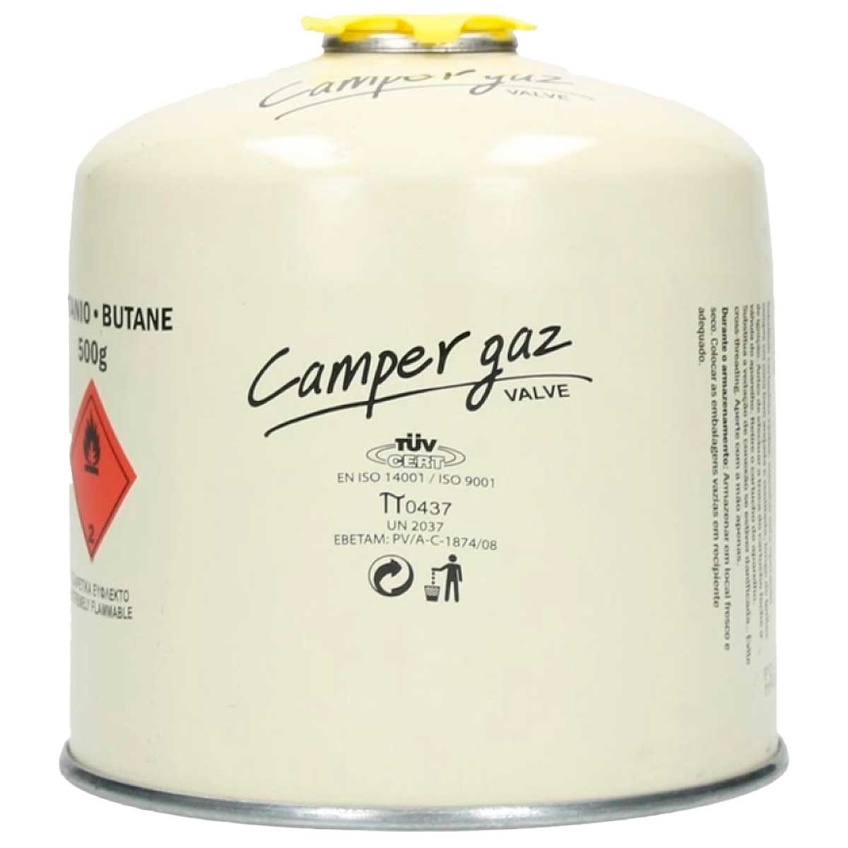 Баллон-картридж газовый CAMPER GAZ Valve 500 (120037)