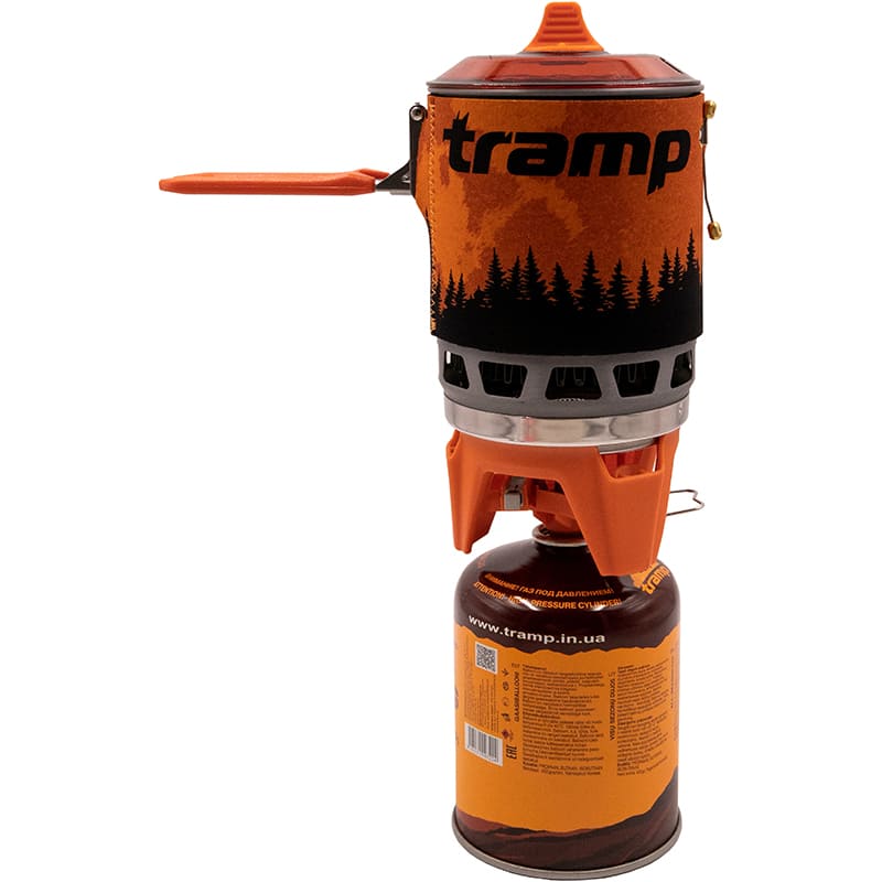 Система для приготовления пищи TRAMP 0.8 л Orange (UTRG-049-orange) Тип плиты газовая