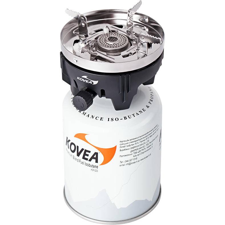 Газовая горелка KOVEA Alpine Pot Wide KB-0703W (8806372096069) Цвет черный