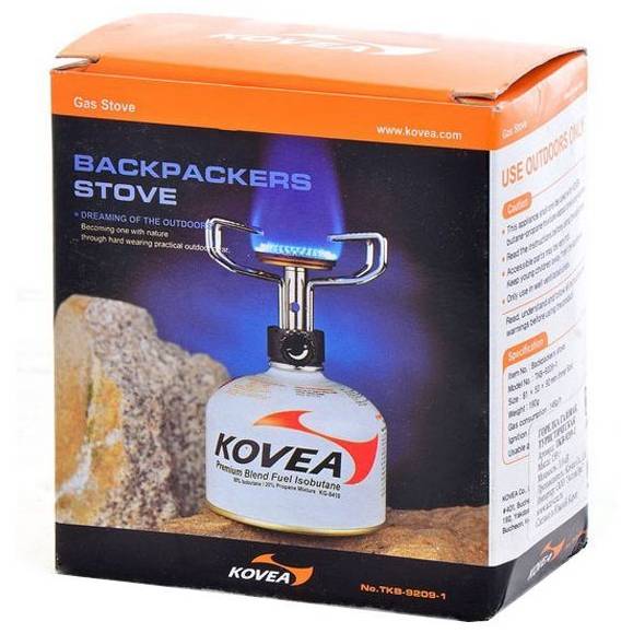 Газовая горелка KOVEA Backpackers TKB-9209-1 (8809000501171) Цвет нержавеющая сталь