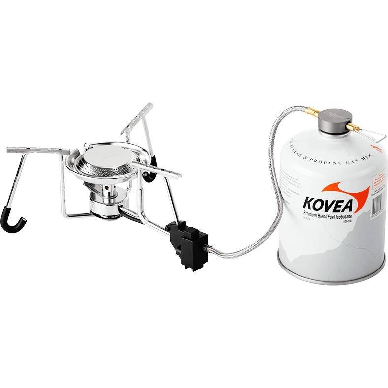 Газовая горелка KOVEA Exploration Stove Camp-2 KB-N9602-1 (8806372095048) Цвет нержавеющая сталь