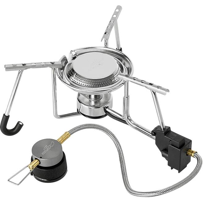 Газовая горелка KOVEA Exploration Stove Camp-2 KB-N9602-1 (8806372095048) Комплектация Горелка KB-N9602, Пластиковый бокс, Переходник KA-N9504, Инструкция по эксплуатации, Картонная коробка