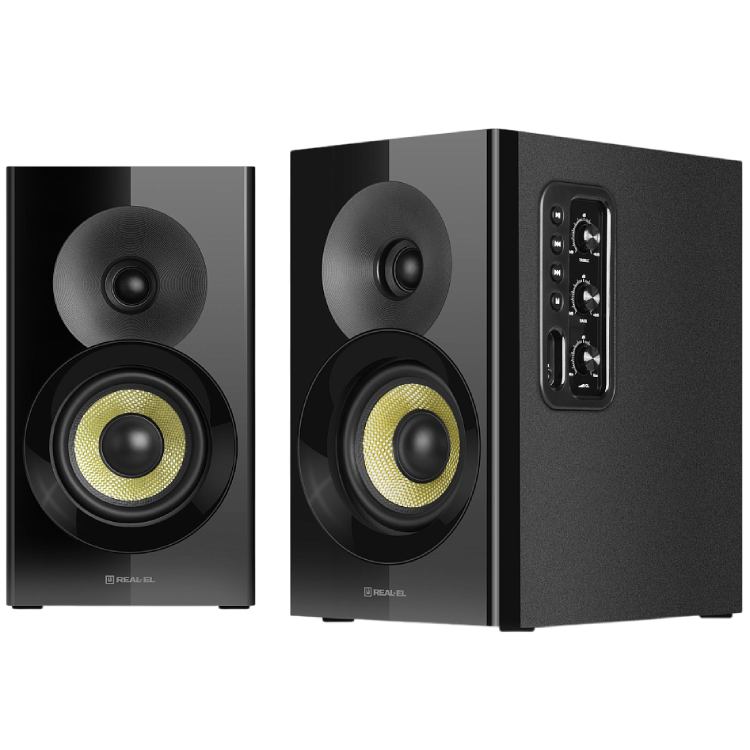 Акустична система REAL EL S-470 Black Входи оптичний вхід