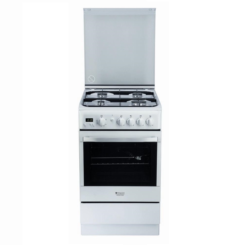 Плита газова HOTPOINT ARISTON H5GG5F (W) UA білий