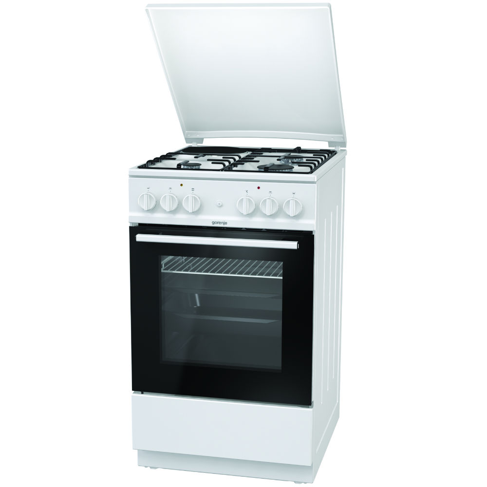 Плита комбінована GORENJE KN5121WD (FK511A-D2A5B) Тип варильної поверхні комбінована