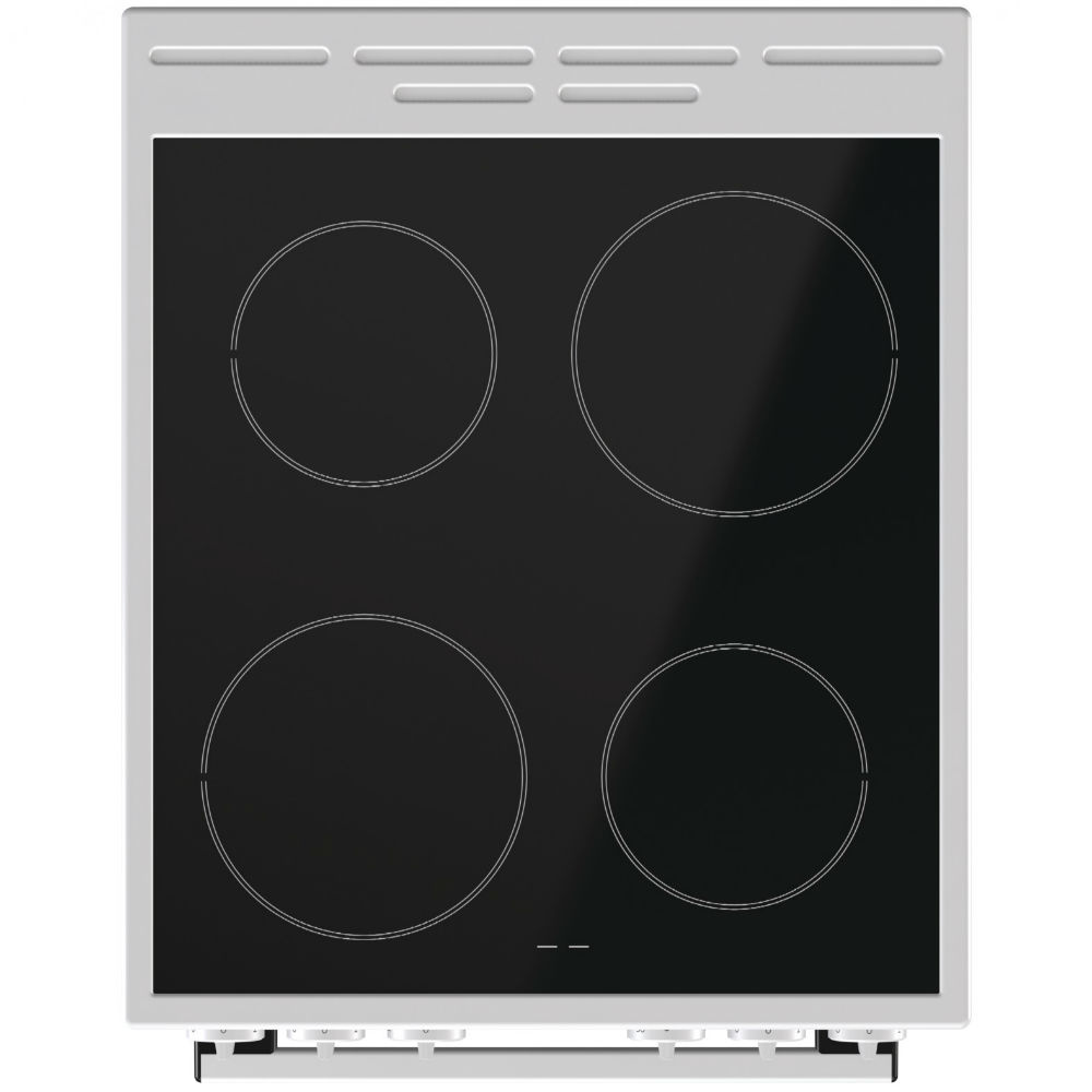 Плита электрическая GORENJE EC 5111 WG (FR511A-GSAC2) Безопасность индикация остаточного тепла