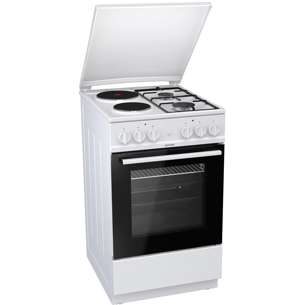 Плита комбінована GORENJE K5121WG (FK511A-G1A5B) Тип варильної поверхні комбінована